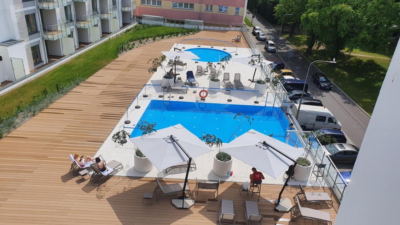 Apartament Baltyk Nadmorskie Tarasy Z Parkingiem Kolobrzeg Bagian luar foto