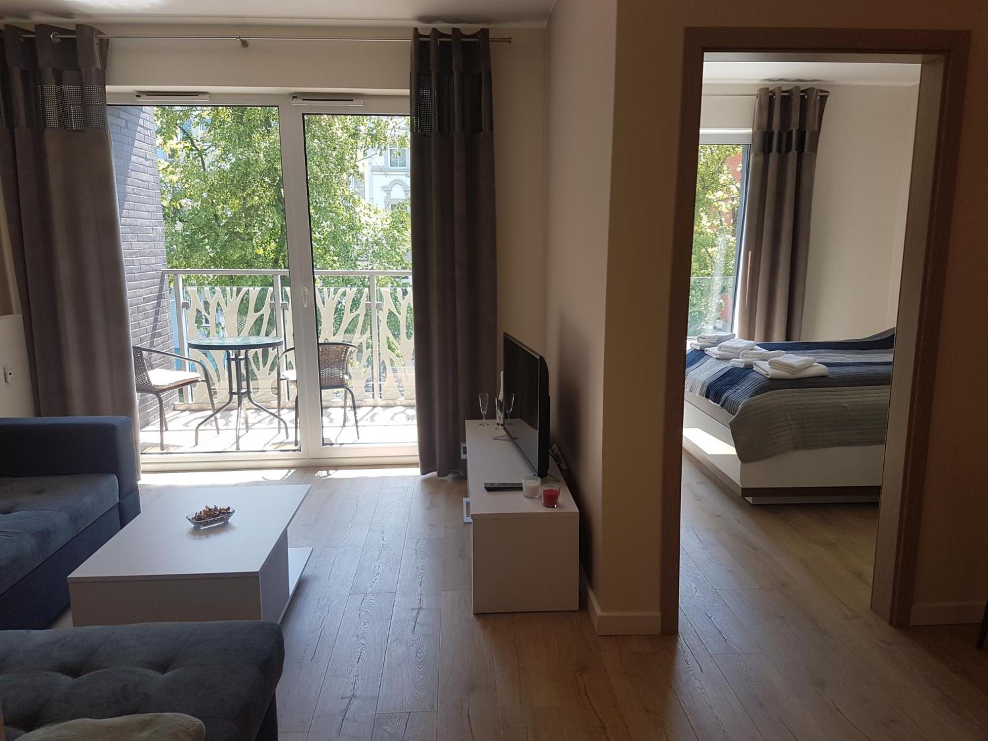 Apartament Baltyk Nadmorskie Tarasy Z Parkingiem Kolobrzeg Bagian luar foto